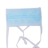 Protective Non Woven 3 Layer Disposable Tie-on Facial Mask